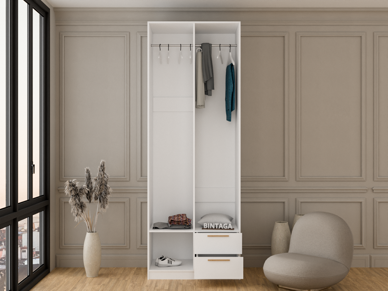 Пакс Рейнсвол 115 Эко white ИКЕА (IKEA) изображение товара