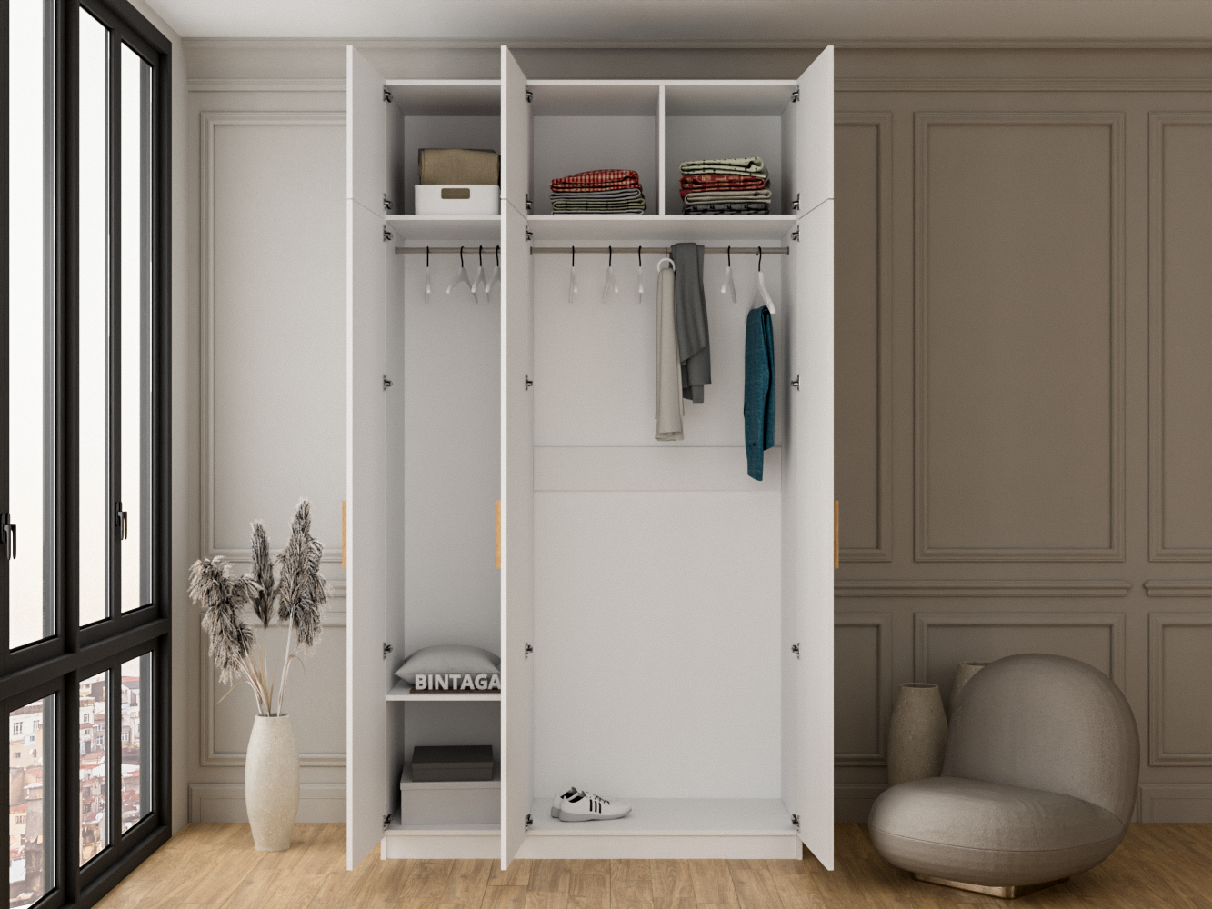 Пакс Рейнсвол 108 Эко white ИКЕА (IKEA) изображение товара